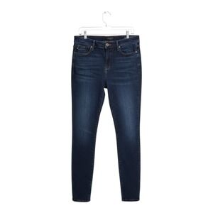 Judy Blue Women's Size 15/32 High Waist Skinny Cropped Dark Wash Denim Jeans